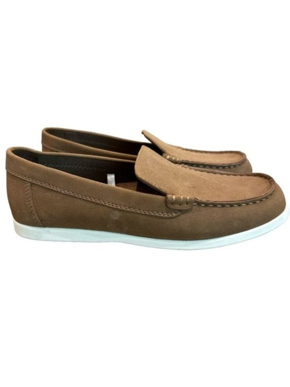 Boy’s Cat & Jack Alden Suede Slip-On Loafers | Cognac Size 5